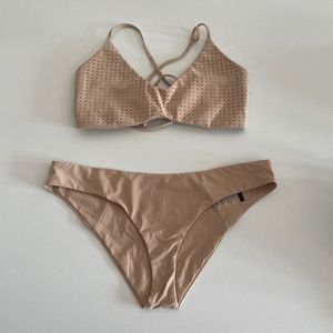 Boys + Arrows Nude Jackson Top / Wallace Bottom